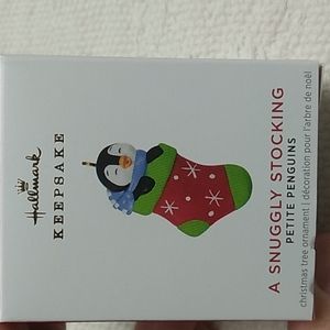 Hallmark Keepsake Ornament from 2021 A Snuggly Stocking Handcrafted